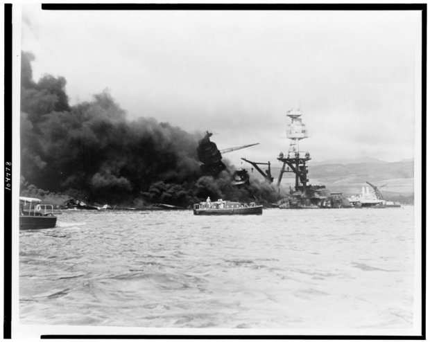 USS Arizona in Pearl Harbor